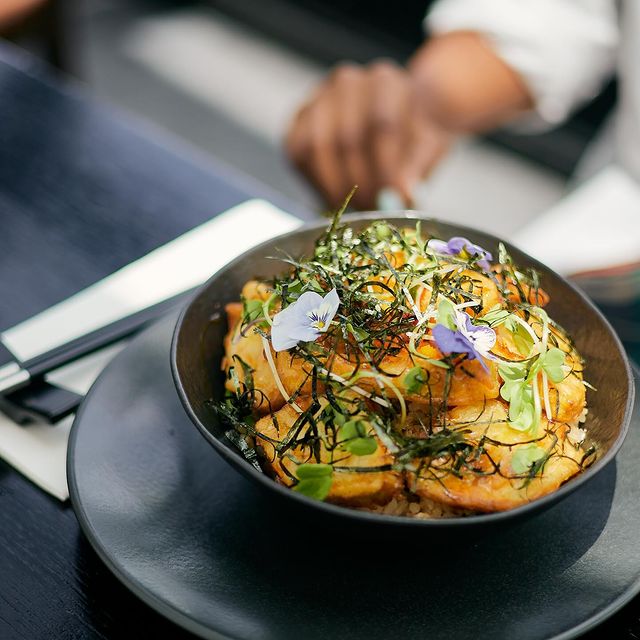 A colourful Nikkei bowl at INTI