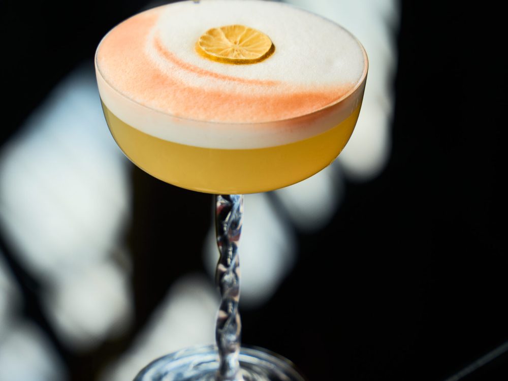 INTI pisco sour cocktail